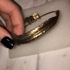 Alex and ani feather bracelet